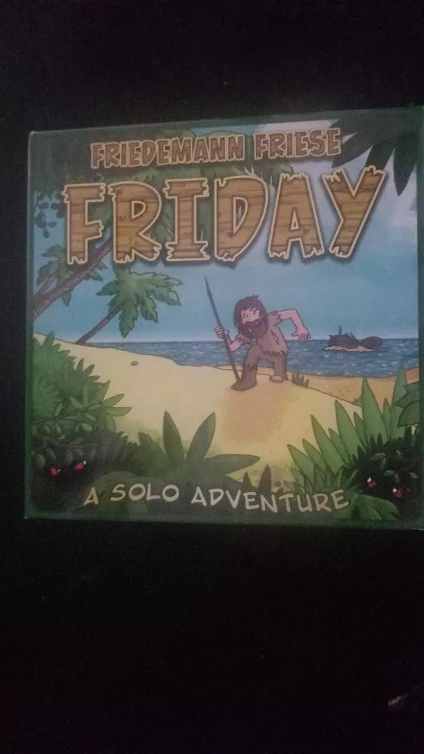 Friday - Friedemann Friese - Solo Board game - Rio Grande Games