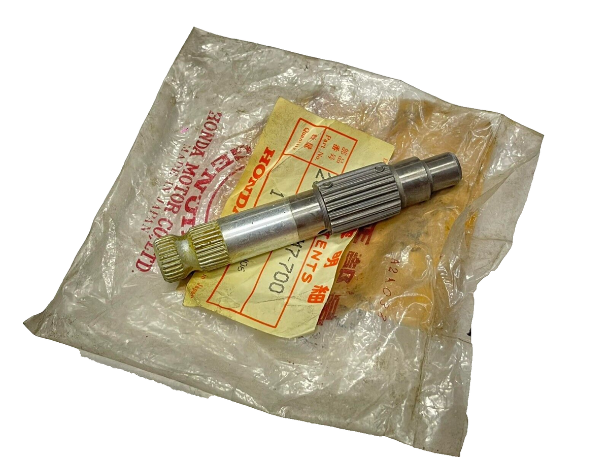 HONDA HX 135 FIGHTER 135 1984 SPINDLE KICK STARTER NOS JAPAN P/N