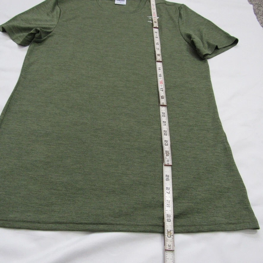 gymshark arrival marl regular fit short sleeve crew shirt