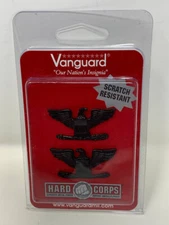 Vanguard Captain Eagle Star Shine USN USCG Anodized Rank Insignia - No Tarnish