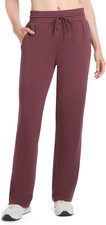 Women'S Sandwashed Straight Leg Sweatpants