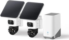 eufy Security eufyCam S4 2Cam Kit Solar Wireless Outdoor 4K 360� Auto Track