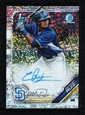 2019 Bowman Chrome Prospect Speckle Refractor /299 Esteury Ruiz #CPA-ER Auto 1u4