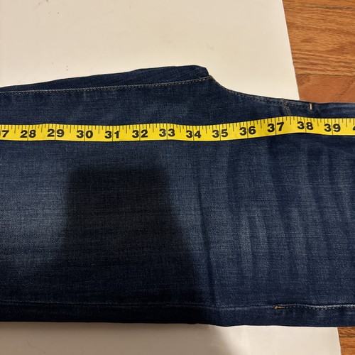 7 For All Mankind Dojo Original Damenhose Schlagjeans blau Größe 25 neu mit Etikett - Bild 11 von 12