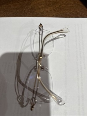 Charmant Line Art XL2164 Rose Gold Authentic Designer Eyeglasses 49-17