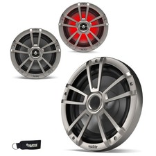 Infinity 622MLT Marine 6.5" LED Speakers A 1022MLT 10" Titanium Marine LED Sub