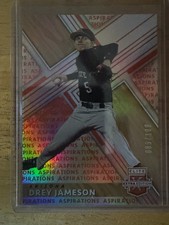 2019 Elite Extra Edition Aspirations Orange Drey Jameson Rookie Card RC 089/100!