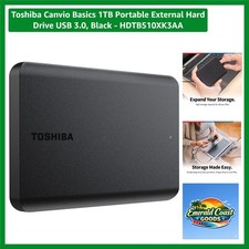 1TB Portable External Hard Drive - Lightweigh...
