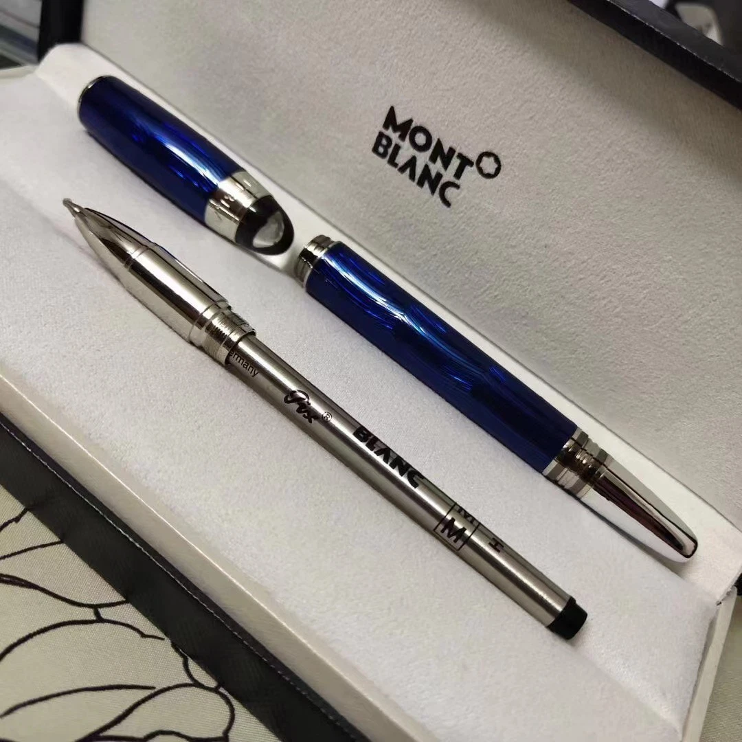 Montblanc Meisterstuck Solitaire 163 Silver Doue Ballpoint Pen