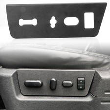 Front Left Seat Switch Housing Trim Bezel Panel Black fit Ford F150 2009-2014