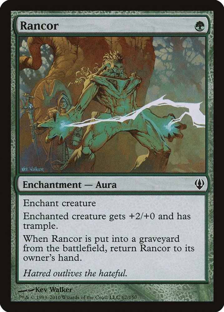 2010 Magic: The Gathering: Archenemy - Rancor (#67, C, Near Mint)