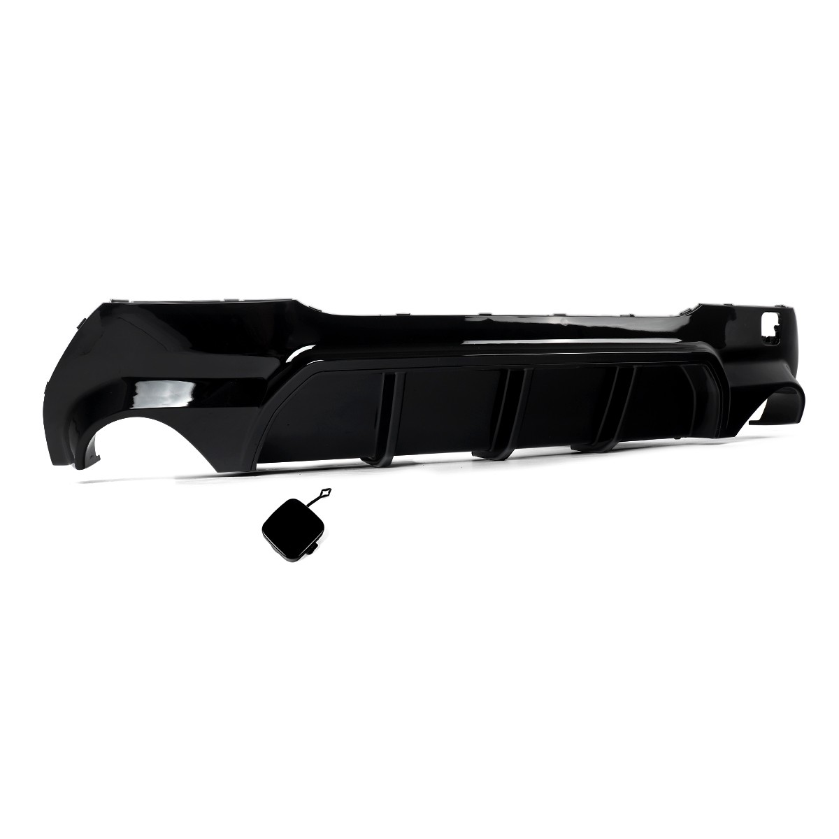 FOR BMW 1 SERIES F40 GLOSS BLACK 135I REAR BUMPER DIFFUSER VALANCE SPOILER 2019+