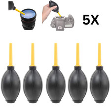Camera Cleaning Air Blower 5 Pack Rubber Dust Pump for Lens Sensor