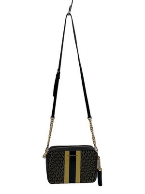 MICHAEL KORS Shoulder Bag Leather Black 32F2GJ6M2V