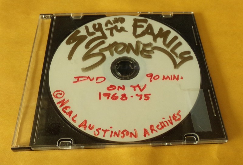 SLY AND THE FAMILY STONE ON TV 1968-1975 90 MINUTES DVD