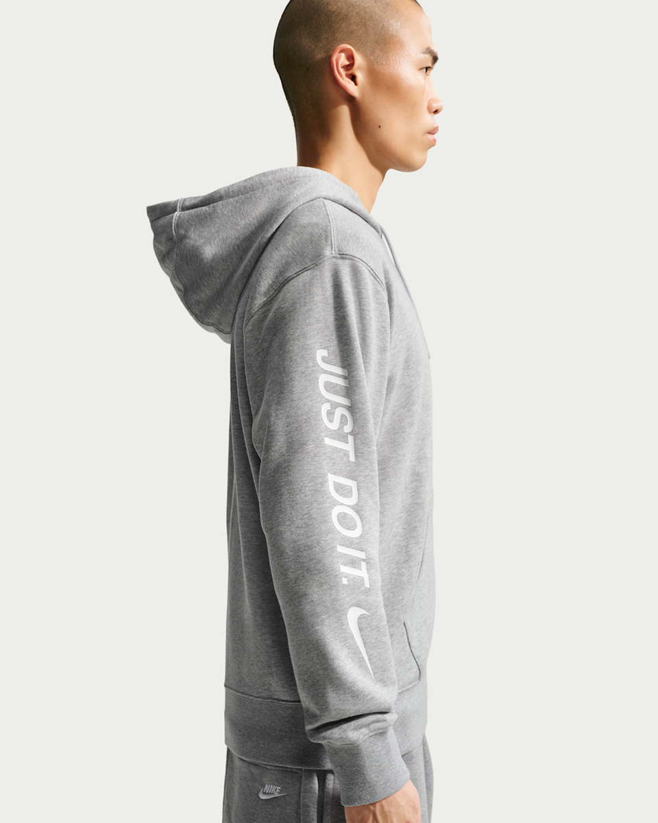 Nike French Terry Full-Zip Hoodie Gray IF0726-063 Japan size | eBay