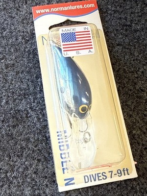 Norman Vintage Middle N Chrome Blue New In Package