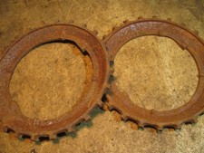2 John Deere H2594B Corn Planter Plates 494 694 24B 25b 71 Cast Iron