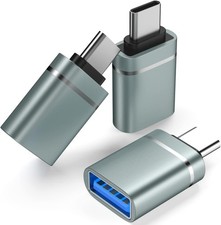 USB C to USB Adapter 3-Pack USB C Male to USB 3.0 Female Adapter Compatibllity