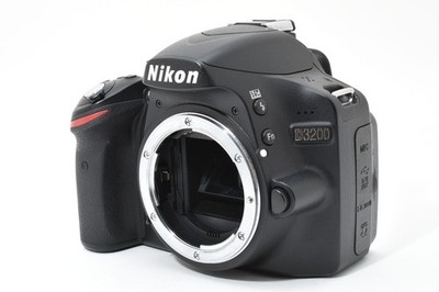 M1 Near Mint Nikon D3200 24.2MP Digital SLR Camera Body Black Japan Ship