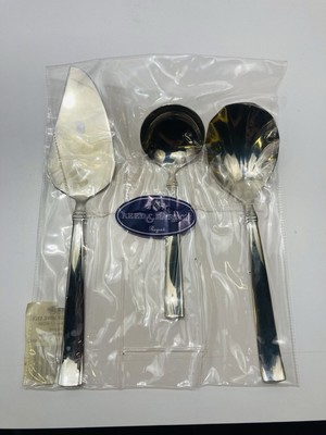 Reed & Barton REGENT Heritage Mint Stainless 3 Pc. Hostess Set NEW