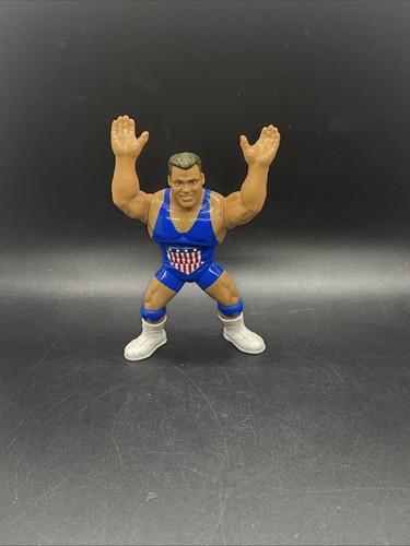 WWE MATTEL RETRO KURT ANGLE WWF HASBRO WRESTLING F...