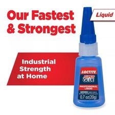 Loctite Super Glue Liquid Professional, Pack of 1, Clear 20 g Bottle