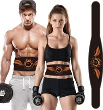 EMS ABS Abdominal Muscle Core Toning Trainer Stimulator Toner Tactical Gym Belt