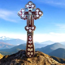 Orthodox Cross metal cross Jesus On The Cross 