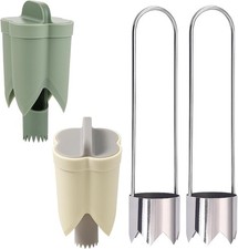 4 Pack Pepper Seed Corer Remover, Pepper Corer, Bell Pepper Corer, Stainless Ste