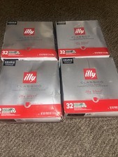 4 Boxen Illy Classico Classic Roast Illy Blend 100% Arabica Kaffee 128 Kapseln
