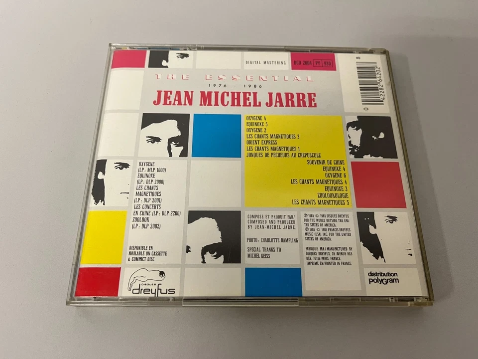 Jean-Michel Jarre – The Essential (1976 - 1986) - CD © 1986 - Oxygene,Equinoxe.. - Bild 3 von 3