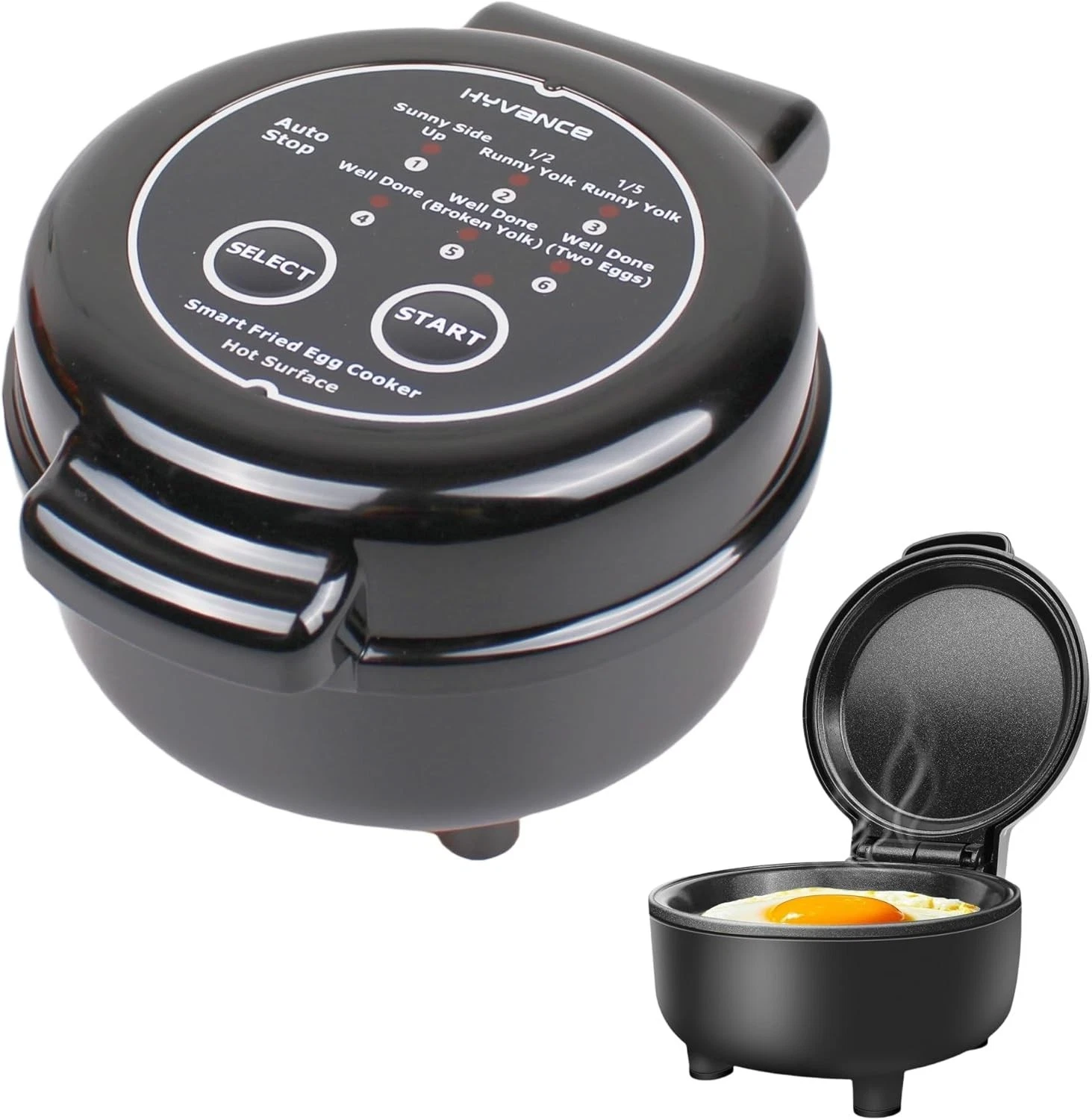 Smart Fried Egg Cooker Automatic Fried Egg Maker 6 Features like Sunny Side Up