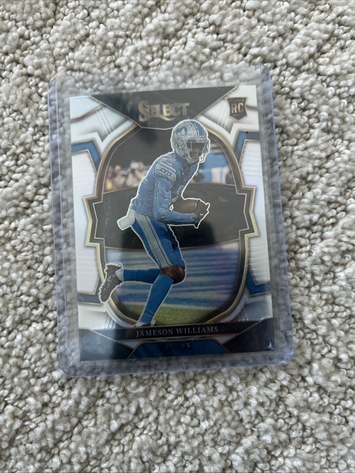 2022 Panini Select - Concourse Jameson Williams #57 Silver Prizm (RC)