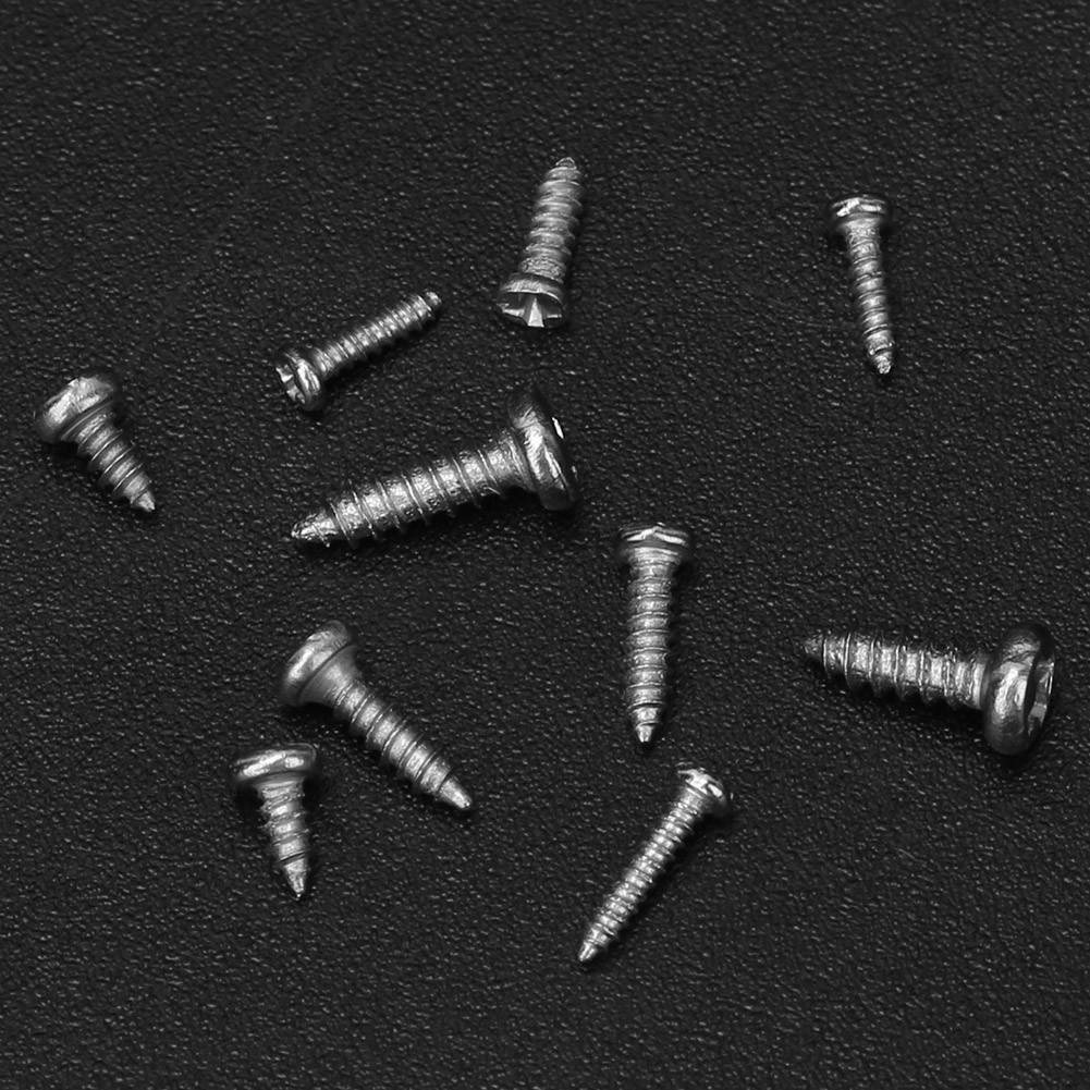 1000pcs Stainless Steel Mini Pan Head Self Tapping Screw Set M1 M1.2 M1.4☜
