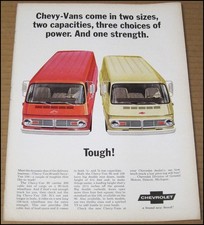 1967 Chevy Vans Print Ad Advertisement Van 90 And Van 108 Chevrolet Gm Vintage 1967 Chevy Vans Print Ad Advertisement Van 90 And Van 108 Chevrolet Gm Vintage