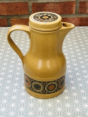 Kiln Craft Bacchus Kaffeekanne, groß Vintage Retro 70er Mid Century Modern (ref 2)