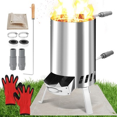 Poolheizung Schwimmbadheizung Feuerfeste Feuer Outdoor Pool Matte Brennholz
