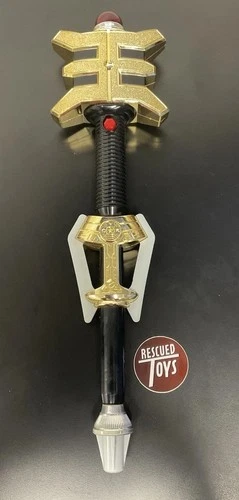 Vintage 1996 Power Ranger Legacy Zeo Gold Power Staff Tested And Working