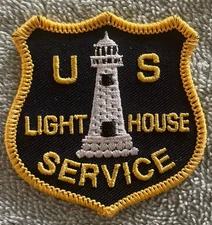 U.S. Lighthouse Service Embroidered Patch.