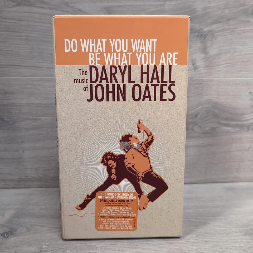 Do What You Want Be What You Are The Music of Daryl Hall & John Oates 4CD Boxset - Image 2 of 4