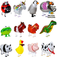 Kesote 12 Folienballon Tier Walking Luftballons Helium Ballons Walker für Kinder