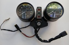 KAWASAKI KZ400 Z400 Genuine Instrument Cluster Bracket Harness Vintage Untested