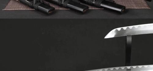 3 pcs Japanese Samurai Sword Set- Katana Wakizashi Tanto 1045 Carbon Steel Blade - Picture 9 of 13