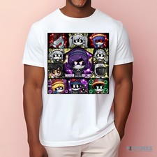 Murder Drones Characters Photographic Cartoon T-Shirt