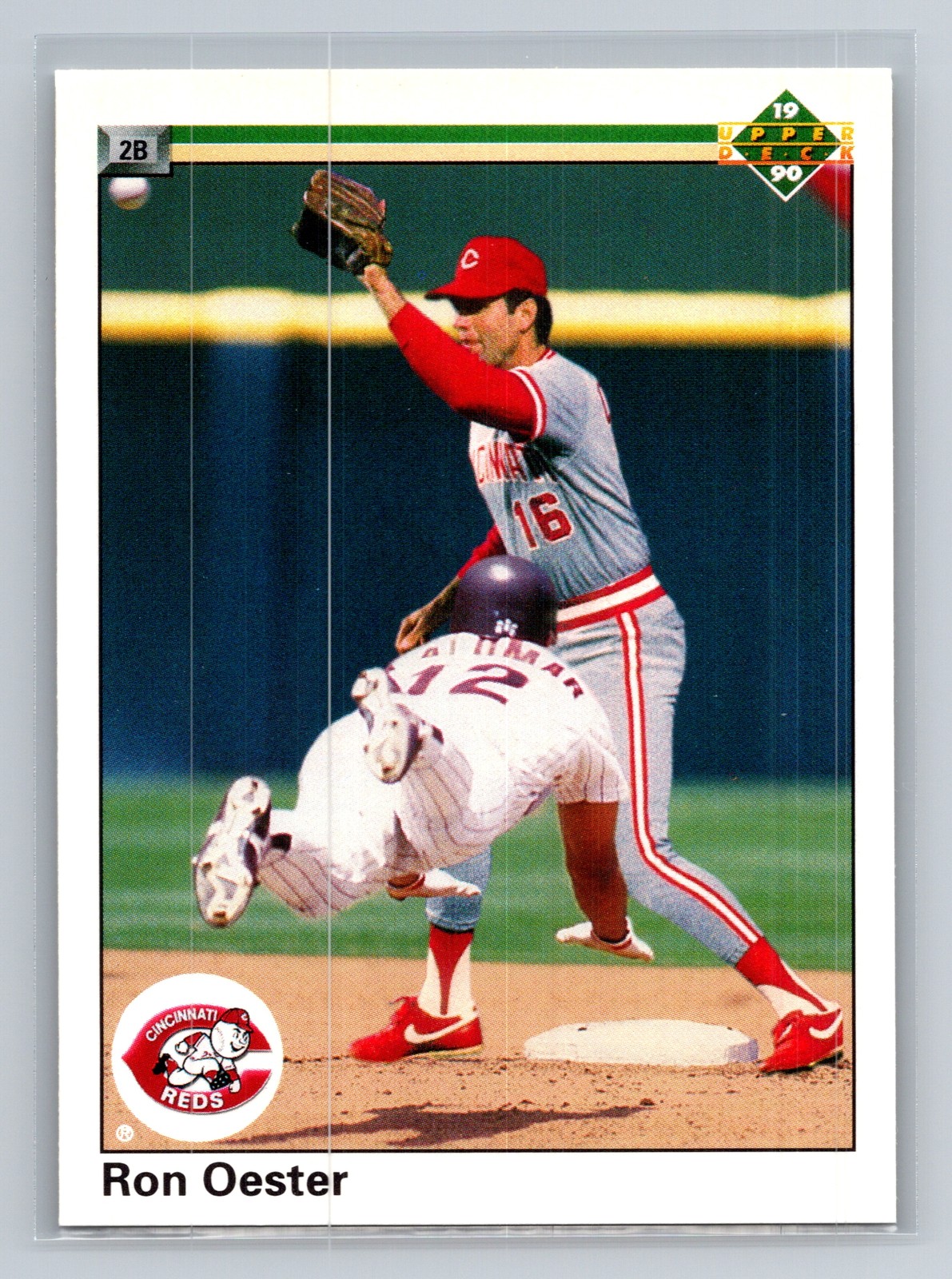 1990 Upper Deck #118b Ron Oester