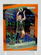 2025-26 Panini Prizm WNBA - Breanna Stewart - Orange Velocity #26 - Liberty