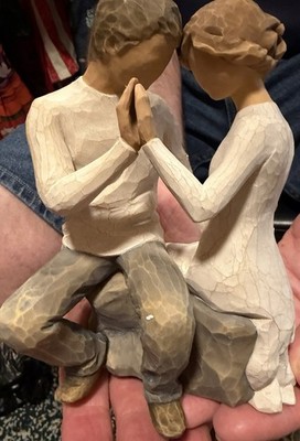 WILLOW TREE FIGURINE LOVING COUPLE   Around You  Susan Lordi Romance 27182 NIB