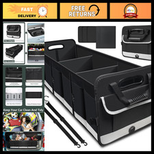 Extra Large 95l Trunk Organizer - Collapsible Waterproof Car Storage Non-slip B