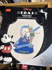 Disney Eras 100 Tinker Bell Figurine With Welcome To Disneyland Castle 2023